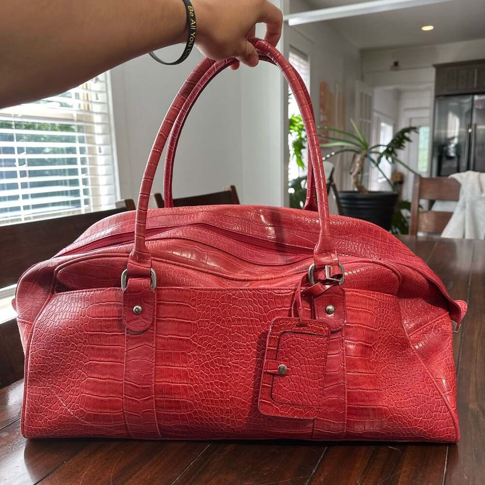 Vintage 2004 Bath & Body Works Croc Weekender Bag